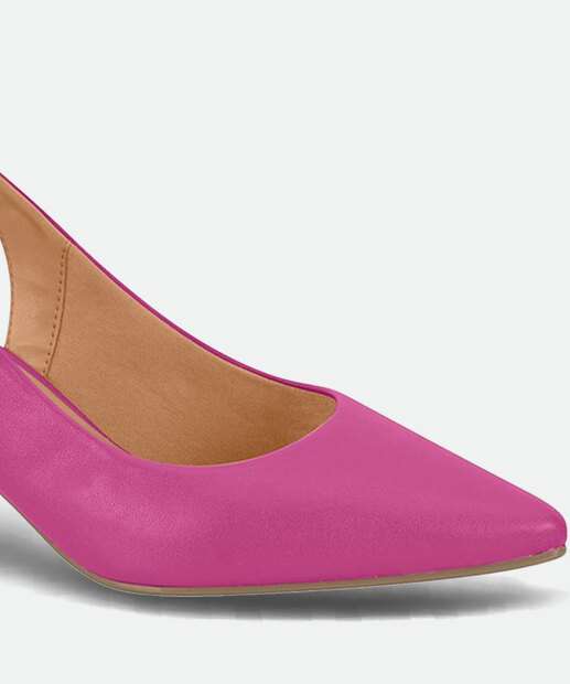 Scarpin Feminino Slingback Salto Fino Vizzano 