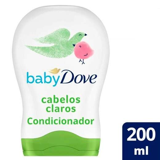 Condicionador Baby Dove Cabelos Claros Hidratação Enriquecida 200ml