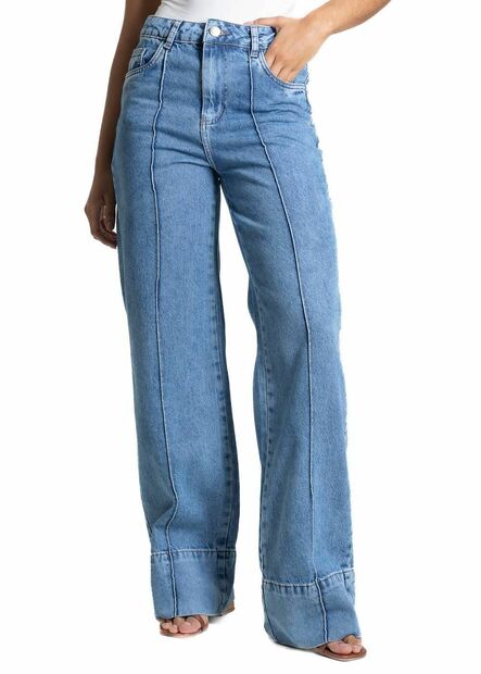 Image_Calça Jeans Sawary Wide Leg - 282579