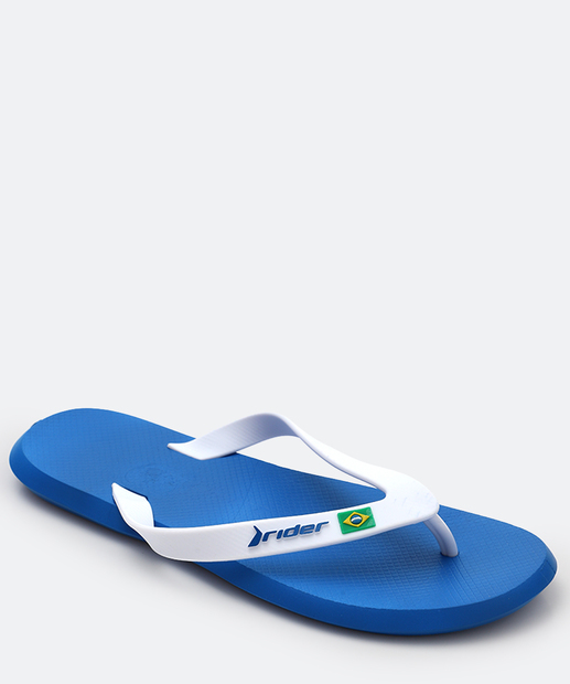 Chinelo Masculino Brasil Rider Azul