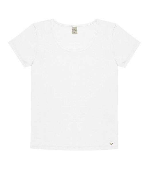 Blusa Feminina Viscotorcion Básica Rovitex Branco