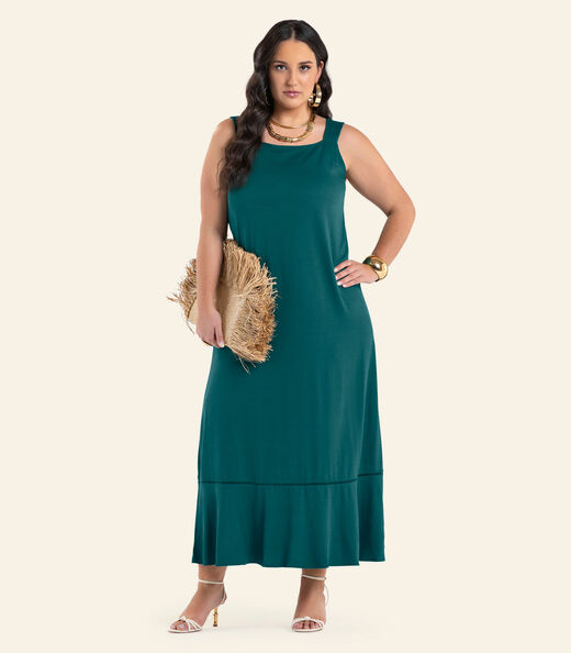Image_Vestido Feminino Super Midi Viscose Secret Glam Verde