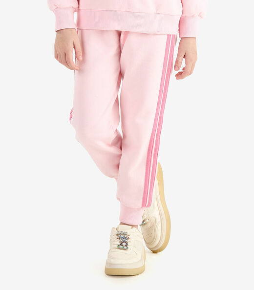 Conjunto Blusão com Legging Moletom Rovi Kids Rosa