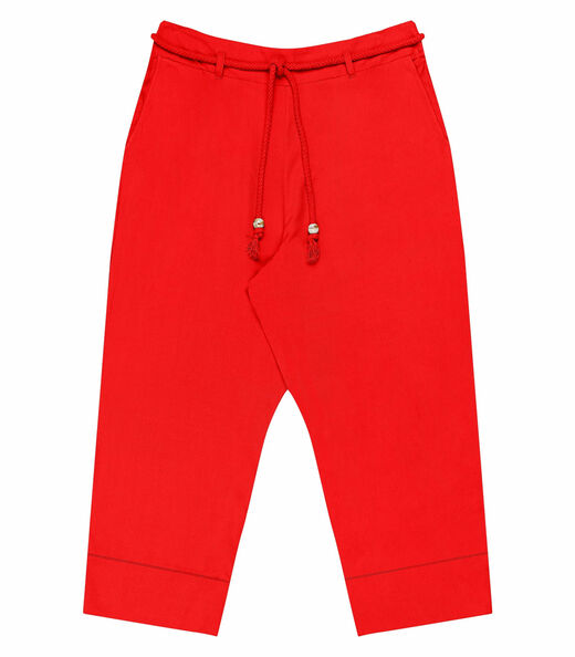 Calça Feminina Plus Size Secret Glam Laranja