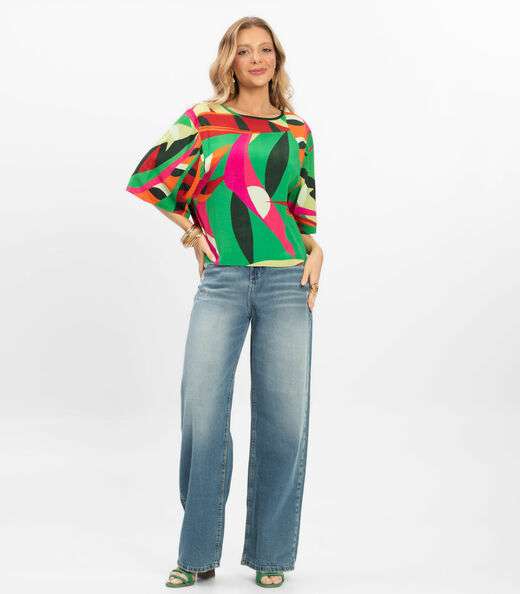 Blusa Feminina Viscose Khyara Rovitex Verde