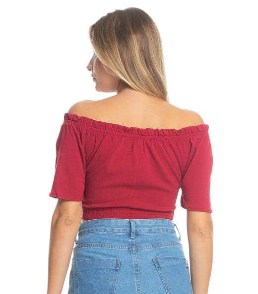 Blusa Feminina Ciganinha Endless Vermelho