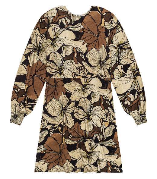 Image_Vestido Curto Plus Size Secret Glam Marrom