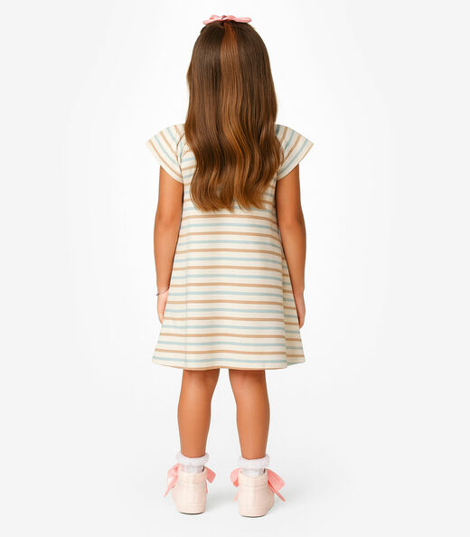 Vestido Menina Infantil Select Azul