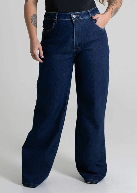 Calça Jeans Sawary Wide Leg - 280006