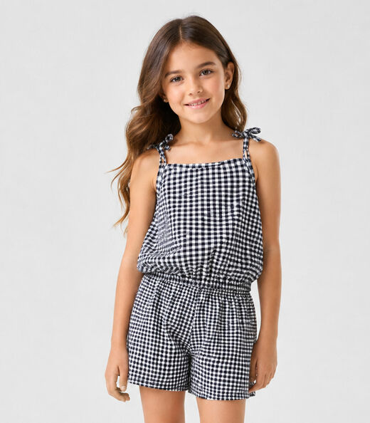 Image_Conjunto Infantil Blusa de Alça e Short Select Azul