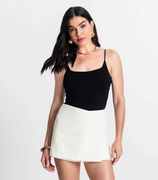 Image_Blusa Feminina De Alça Poliamida Style Box Preto