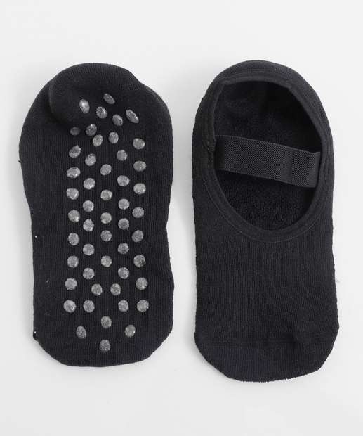 Image_Meia Sapatilha Feminina Antiderrapante Marisa Preto