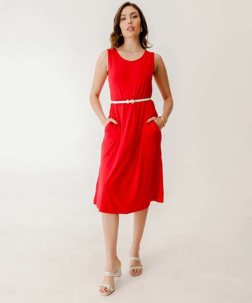 Image_Vestido Feminino Bolsos Sem Manga Marisa