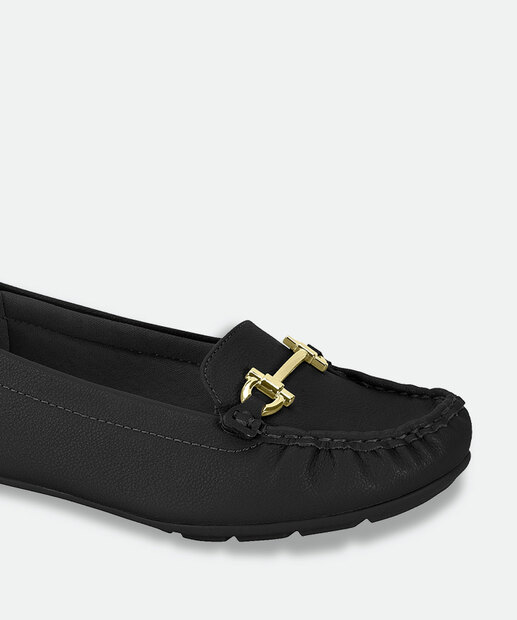 Mocassim Feminino Preto Modare