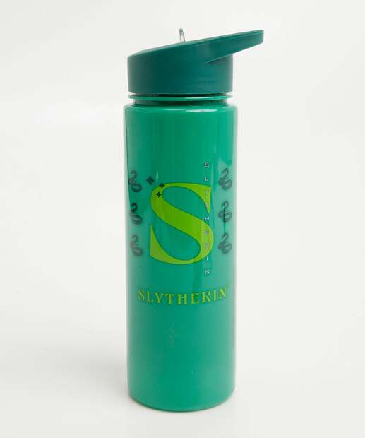 Garrafa Squeeze Estampa Slytherin Harry Potter 750ml