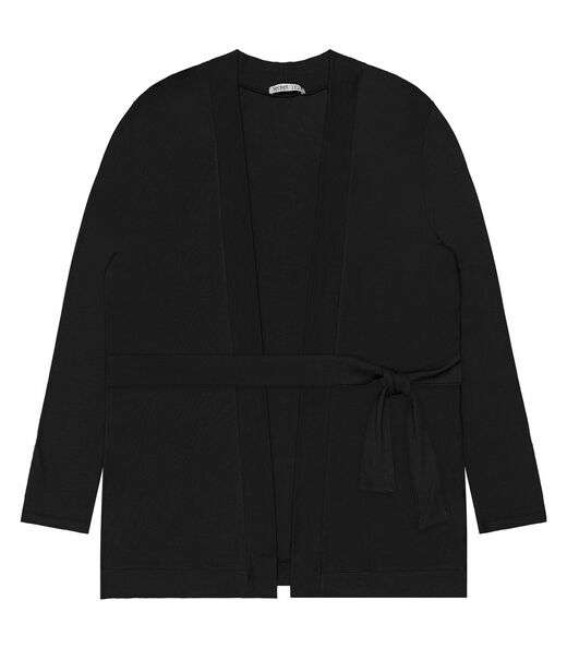 Cardigan Plus Size Feminino Secret Glam Preto