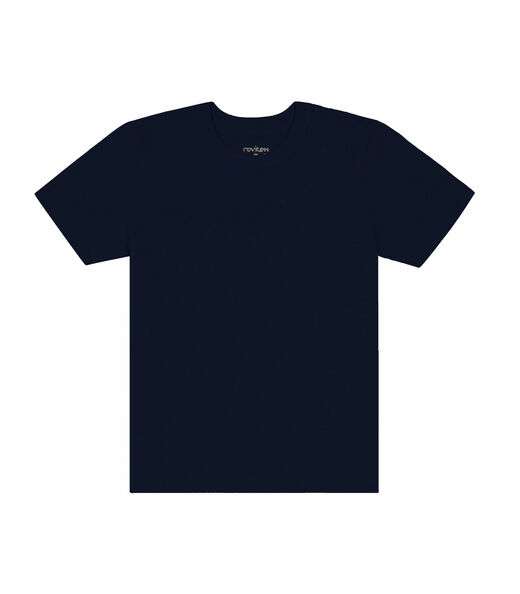 Camiseta Infantil Masculina Básica Rovitex Kids Azul