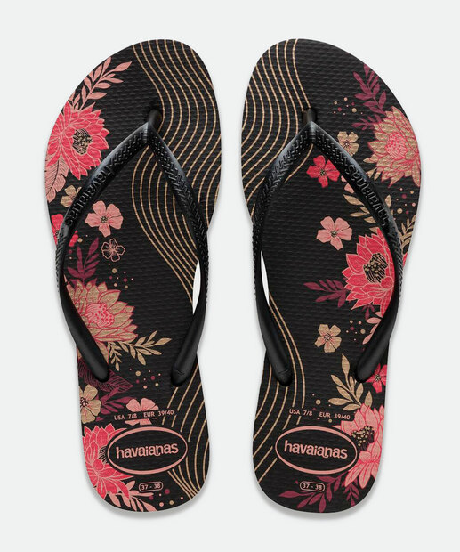 Chinelo Havaianas Feminino Slim Organic