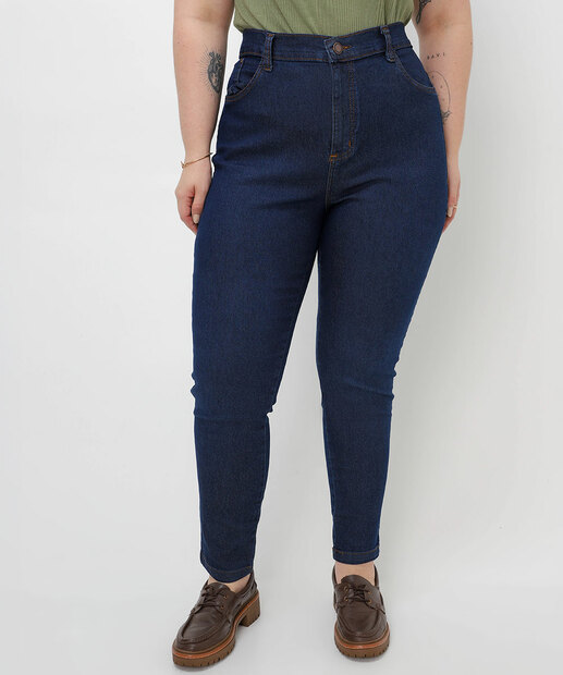Calça Plus Size Feminina Jeans Skinny 