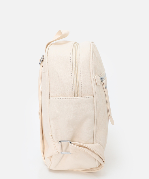 Mochila Feminina Estampada Marisa Off White