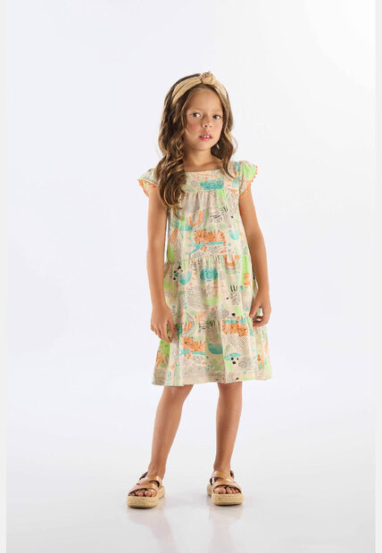 Image_Vestido Infantil em Algodão Flamê Up Baby