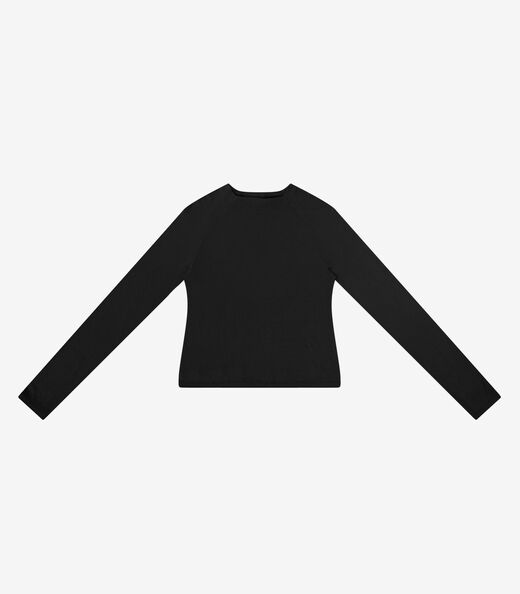 Image_Blusa Feminina Manga Longa Em Ribana Rovitex Preto