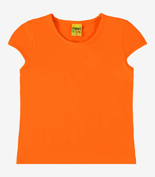 Blusa Infantil Feminino Rovi Kids Laranja