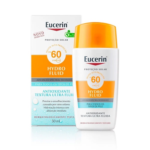 Image_Kit com 3 Unidades de Protetor Solar Eucerin Facial Hydro Fluid FPS60 50ml