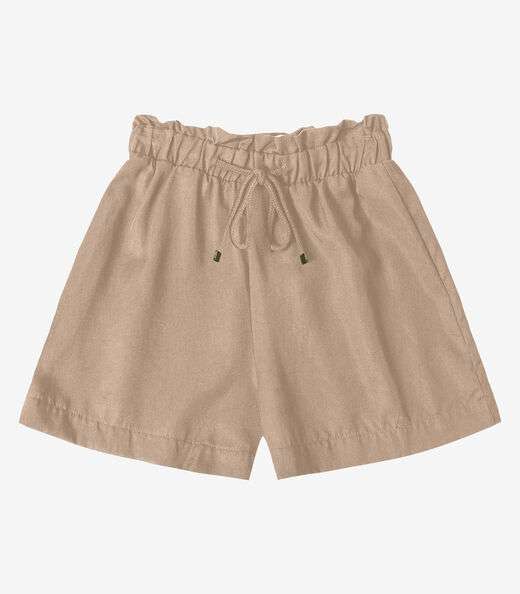 Shorts Clochard Feminino Minty Marrom