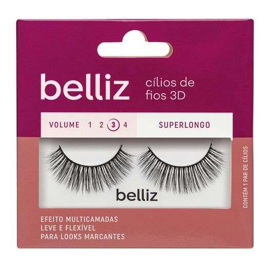 Image_Cílios Belliz 3D Vol. 3 Superlongo - 208