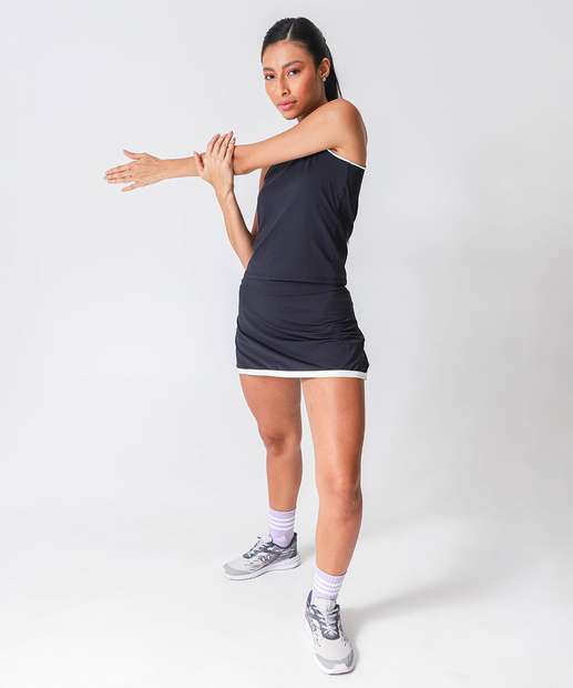 Blusa Regata Feminina Marisa Preto