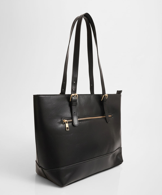 Image_Bolsa De Ombro Tote Feminina Marisa Preto 