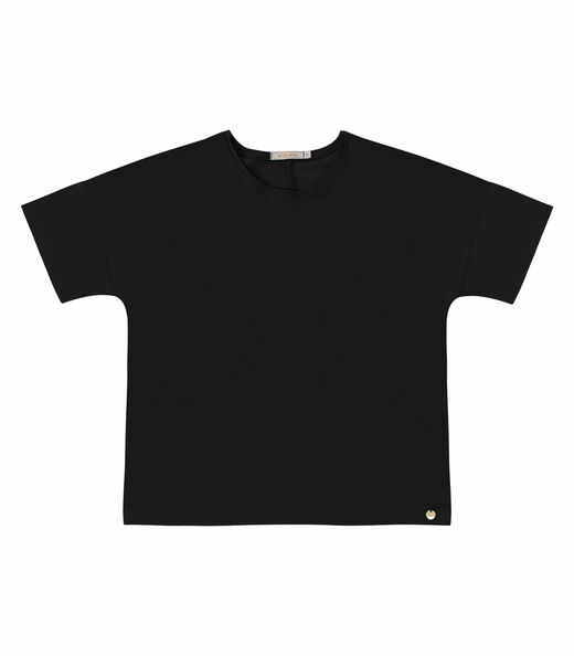 Blusa Feminina Em Viscose Endless Preto