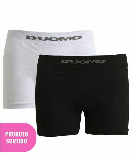 Kit Sortido 2 Cuecas Masculina Boxer Duomo