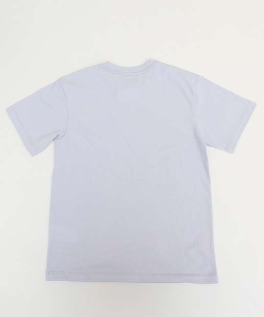 Camiseta Juvenil Hello Kitty Tam 10 a 16 Cinza