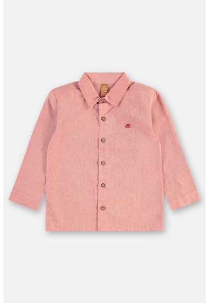 Camisa Infantil em Linho e Algodão Up Baby