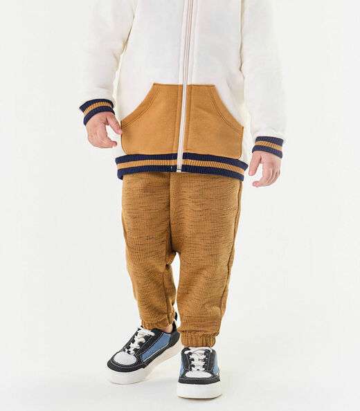 Trijunto Infantil Menino Trick Nick Bege