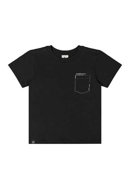 Camiseta Infantil em Meia Malha Quimby