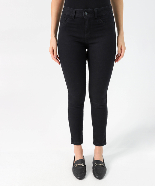 Calça Jeans Skinny Feminina Biotipo Preto