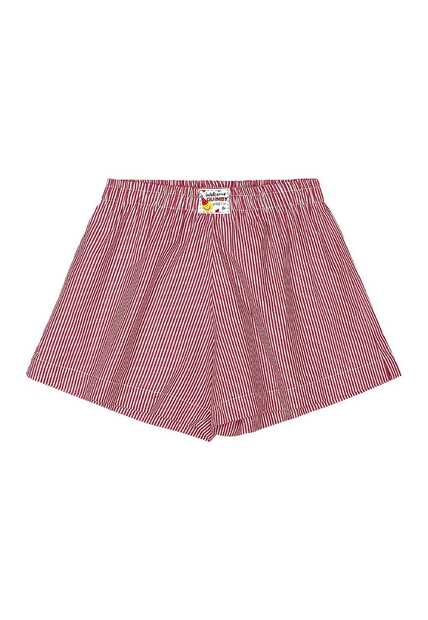 Conjunto Cropped e Short Listrado Quimby