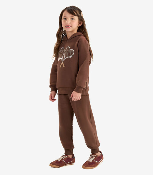 Image_Conjunto Blusão com Calça Moletom Rovi Kids Marrom