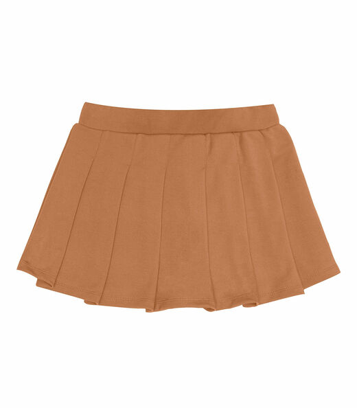 Shorts Saia Juvenil Em Ponto Roma Minty Marrom