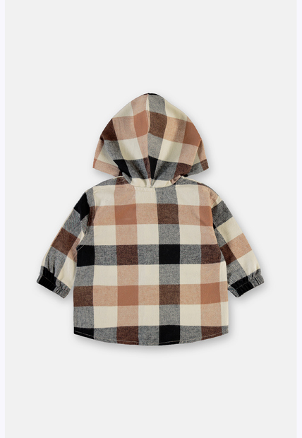 Conjunto Bebê Jaqueta Xadrez Up Baby