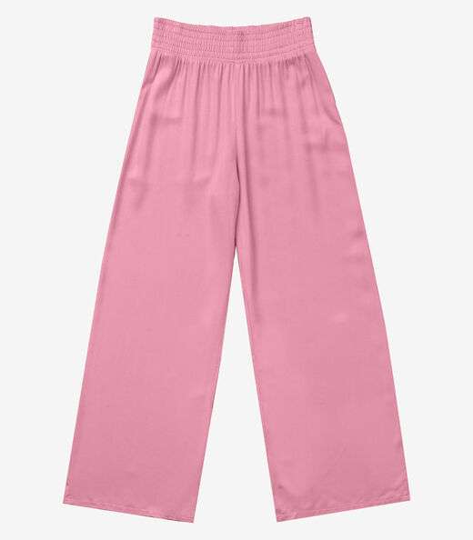 Calça Feminina de Viscose Rovitex Rosa