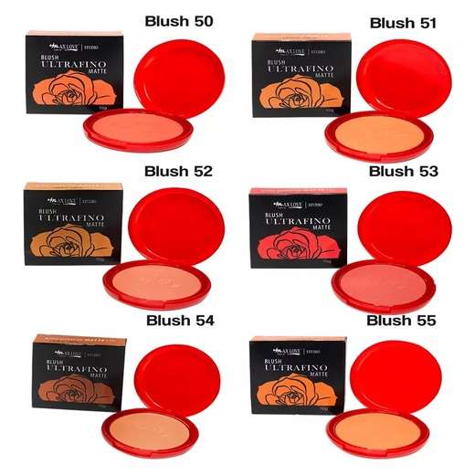 Blush Ultrafino Matte S/Espelho Cor: 054 Max Love