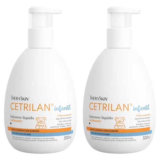 Image_Kit com 2 Unidades de Cetrilan Sabonete Líquido Infantil 250ml