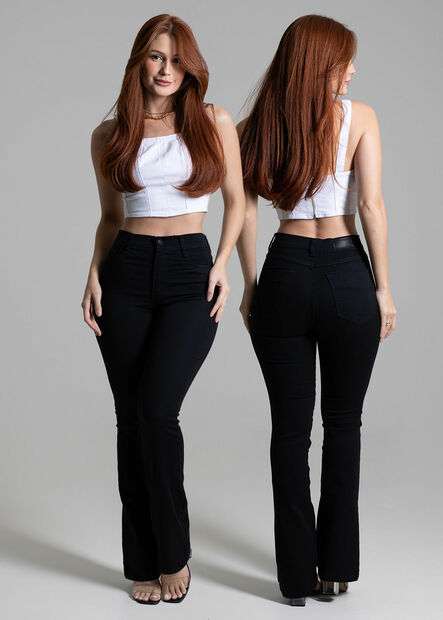 Calça Sarja Sawary Boot Cut - 264080