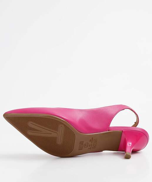 Scarpin Feminino Slingback Salto Fino Vizzano 