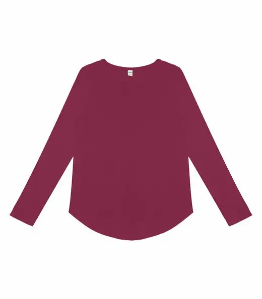 Blusa Feminina Manga Longa Rovitex Vermelho