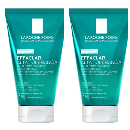 Image_Kit com 2 Unidades de Gel Facial de Limpeza La Roche-Posay Effaclar Alta Tolerân